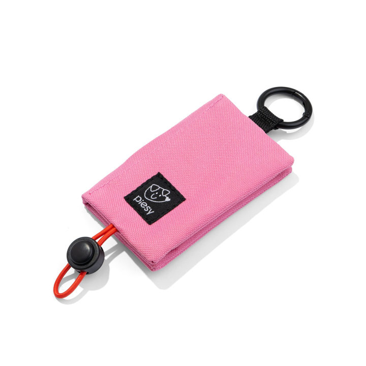 PIESY 🐕 Etui na woreczki różowe