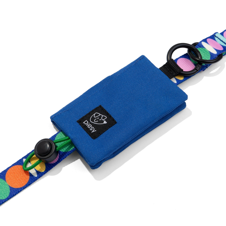 PIESY 🐕 Etui na woreczki niebieskie