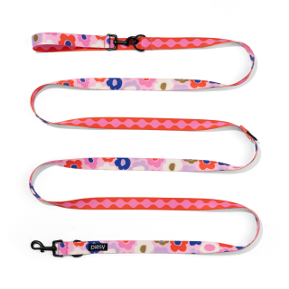 PIESY 🐕 Smycz przepinana "Floresy Fantasmagorie"