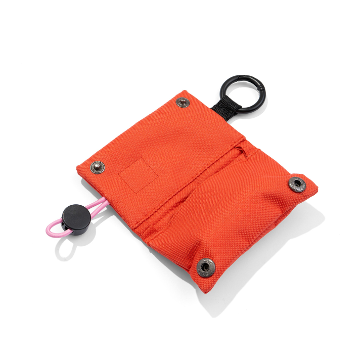 PIESY 🐕 Etui na woreczki pomarańczowe