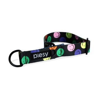 PIESY 🐕 Obroża Półzaciskowa "Pies Ci Buzię Lizał"