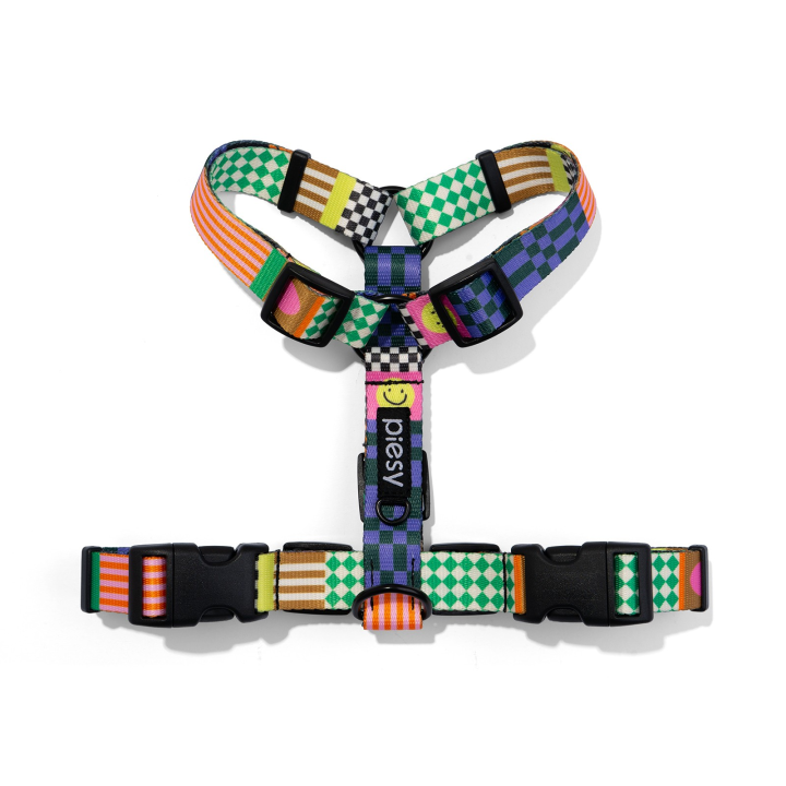 PIESY 🐕 Szelki guard "Psichodelia"